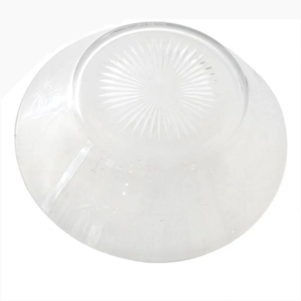 Vintage Heisey STARBURST DESIGN GLASS SERVING BOWL 8.5”